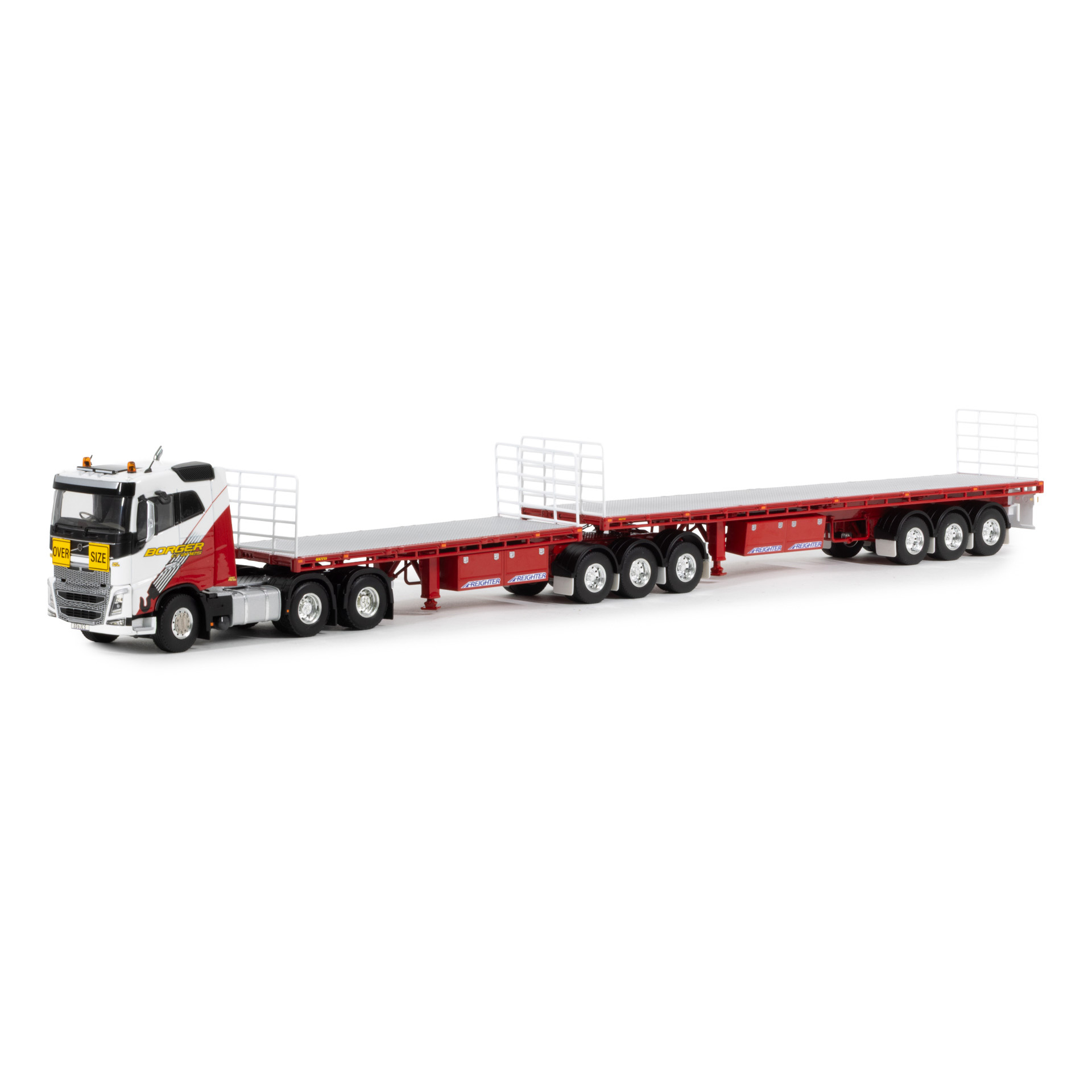 The Drake Group | Volvo FH4 and B Double Combination Borger Cranes